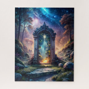 Fantasy Galaxy Portal - Mystische Tür Puzzle