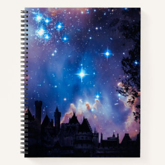 Fantasy Galaxy Spirale Notebook Notizbuch