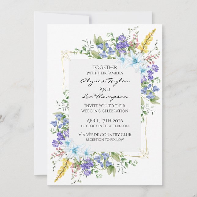 Fantasy Game wedding invitation  Einladung (Vorderseite)