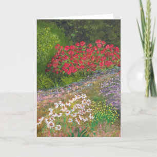 Fantasy Garden Note Card Feiertagskarte
