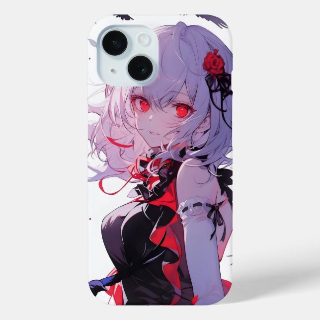 Fantasy Girl Anime Case-Mate iPhone Hülle (Rückseite)
