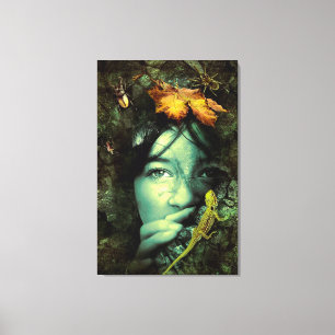 Fantasy Girl Leinwanddruck