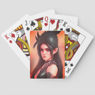 Fantasy Girl Spielkarten