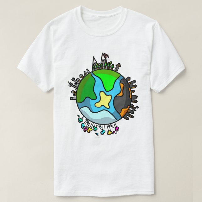 Fantasy Globe Shirt (Design vorne)