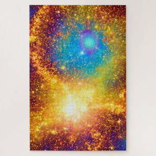 Fantasy Golden Star Explosion Puzzle