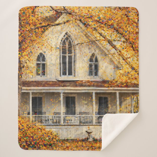 Fantasy Gothic-Revival Carpenter House  Sherpadecke (Vorderseite)