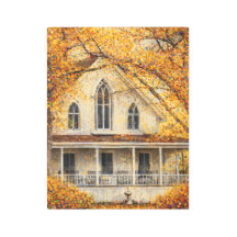 Fantasy Gothic-Revival Carpenter Metal Wall Art