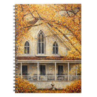 Fantasy-Gothic-Revival-Zimmermannshaus Notizblock
