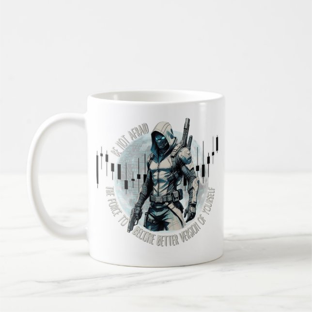 Fantasy-Handelsdesign | Cyberpunk | Selbstwachstum Kaffeetasse (Links)