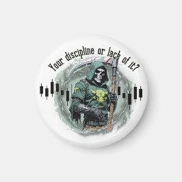 Fantasy-Handelsdesign | Sensenmann |  Motivation Magnet