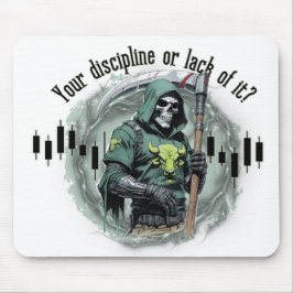Fantasy-Handelsdesign | Sensenmann |  Motivation Mousepad