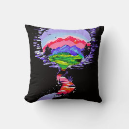 "Fantasy Haven" dekoratives Pillow Kissen
