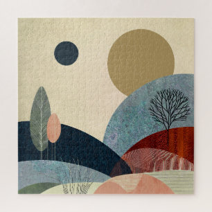 Fantasy Hills Landschaft Puzzle