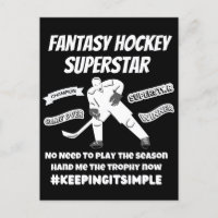 Fantasy Hockey Superstar behalte einfach