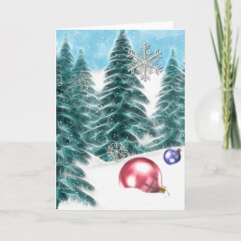 Fantasy Holiday Card Feiertagskarte