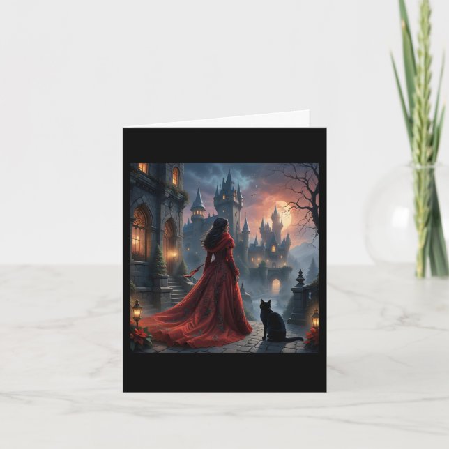 Fantasy Holidays Card Dankeskarte (Vorderseite)