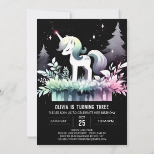 Fantasy Horse Birthday Einladung