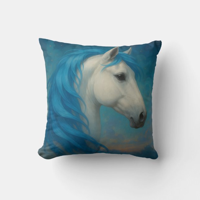 Fantasy Horse throw cushion  Kissen (Vorderseite)