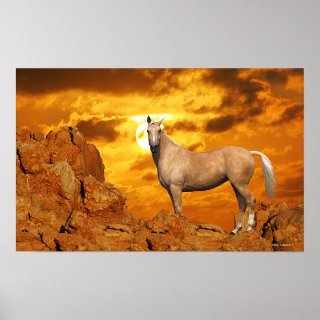 Fantasy Horses: Berg Poster (Vorne)