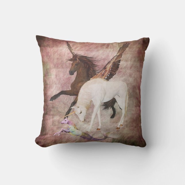 Fantasy Horses Kissen (Vorderseite)