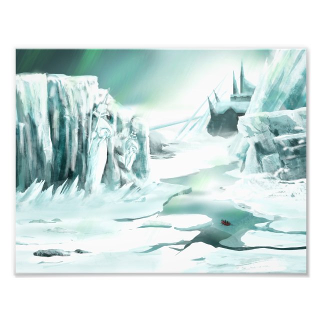 Fantasy Ice World Fotodruck (Vorne)