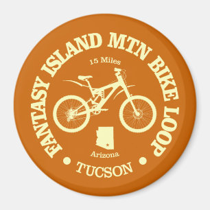 Fantasy Island MTB Loop (Radfahren) Magnet