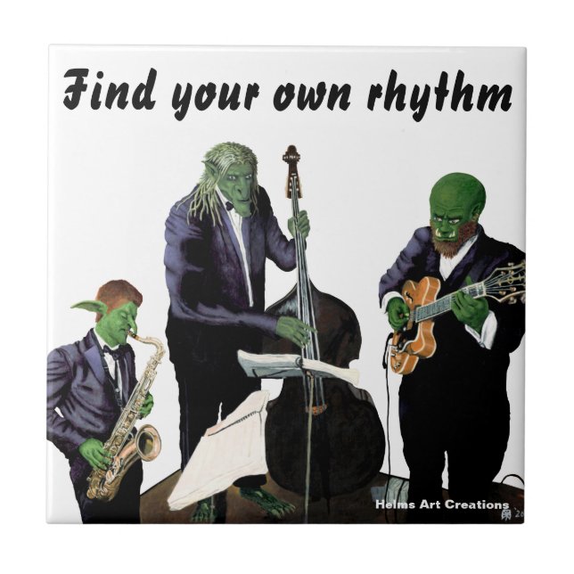 Fantasy Jazz Musicals S.p.A. Keramik Fliese (Vorderseite)