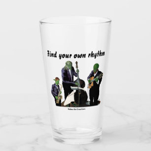 Fantasy Jazz Musiker Musik und Musik Drinks Glas