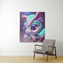 Fantasy Kawaii niedlich und bezaubernd Baby Dinosa