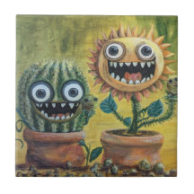 Fantasy Keramik Tile, klein (4,25" x 4,25")