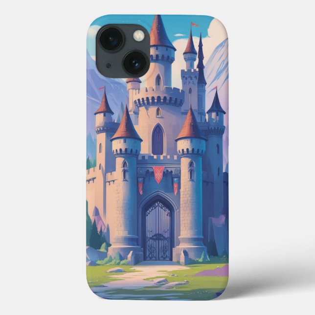 Fantasy Kingdom Castle iPhone Case - Fairytale Art (Rückseite)