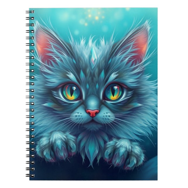 Fantasy Kitten Notizblock (Vorderseite)
