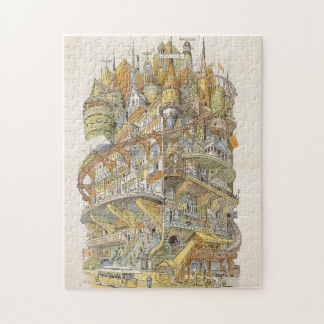Fantasy Königreich Puzzle (Vertikal)