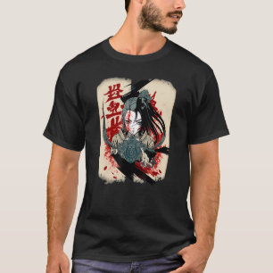 Fantasy Kuchisake onna Battle between Good und Evi T-Shirt