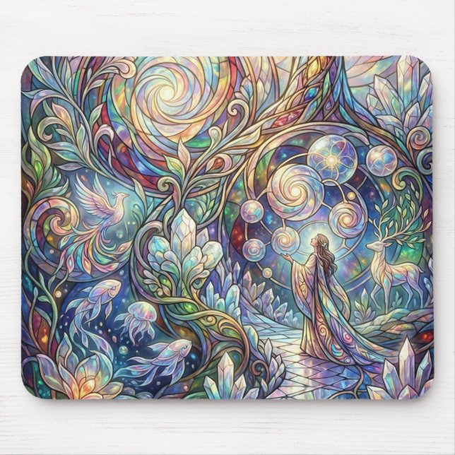 Fantasy-Kunst-Mauspad - Ehrfurcht Mousepad (Vorne)