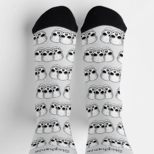 Fantasy-Kunst-Totenkopf-Design Socken