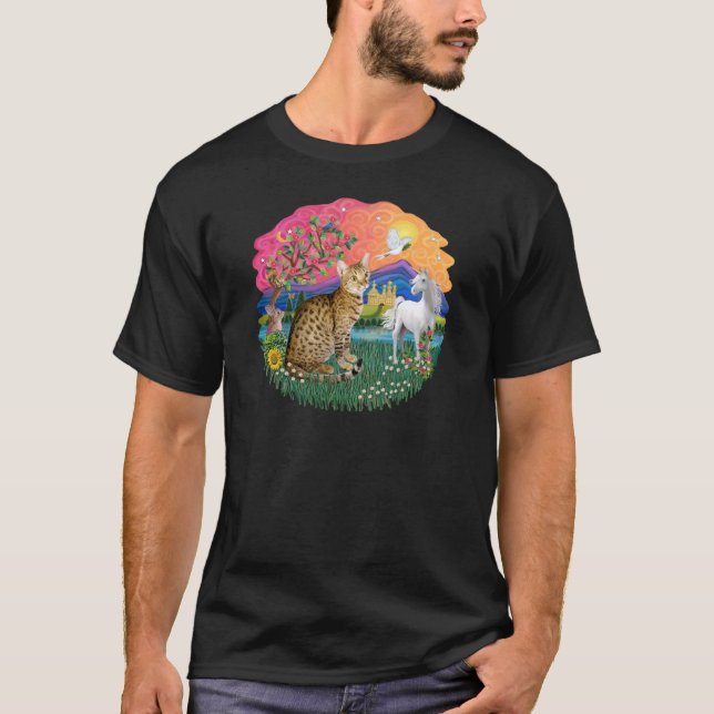 Fantasy Land (ff) - Ocicat T-Shirt (Vorderseite)