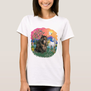 Fantasy Land (ff) - Persian Tortie cat 18 T-Shirt