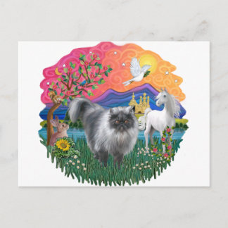 Fantasy Land (ff) - Persisch (schwarzer Rauch) Postkarte