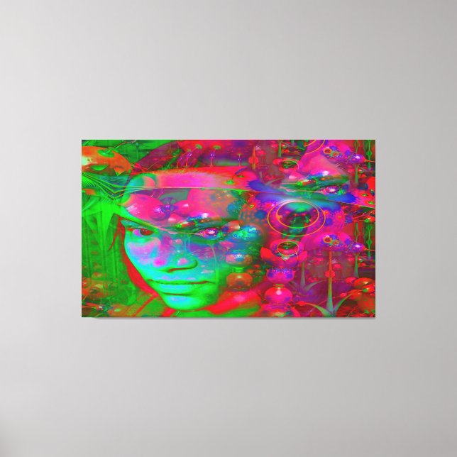 Fantasy Land Leinwanddruck (Vorderseite)