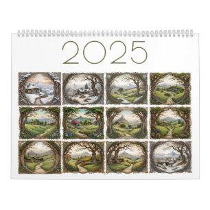 Fantasy Landscape 2025 Kalender