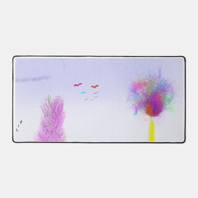 Fantasy Landscape Escape Desk Mat Schreibtischunterlage (Vorderseite)