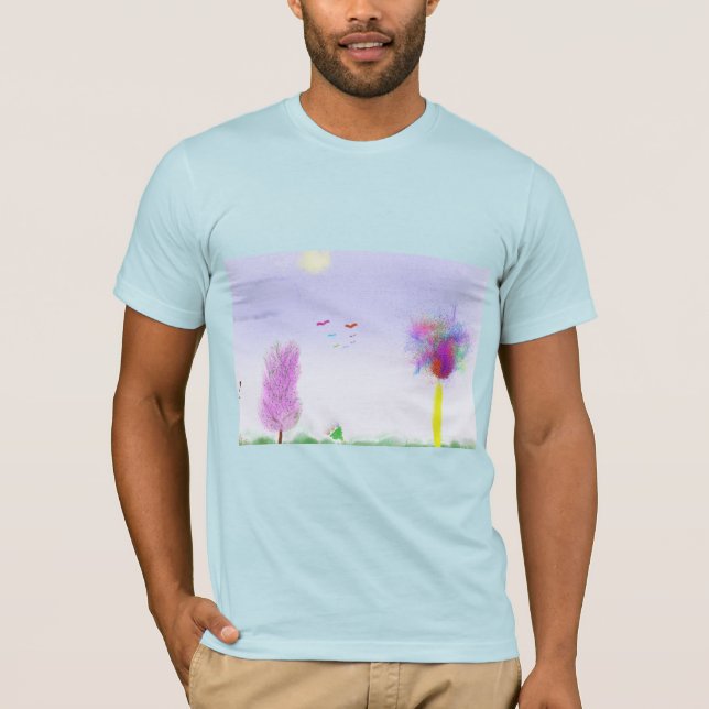 Fantasy Landscape Escape  T-Shirt (Vorderseite)