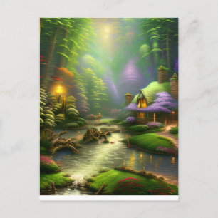 Fantasy Landscape Postkarte