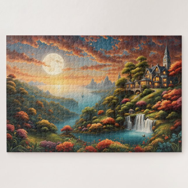 Fantasy Landscape Puzzle (Horizontal)
