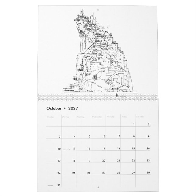 Fantasy Landscapes Kalender (Okt 2027)