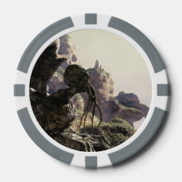 Fantasy-Landschaft Pokerchips