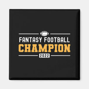 Fantasy League Champ 2022 Gewinner Fantasy Footbal Magnet