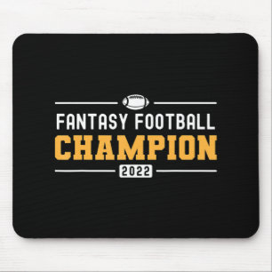 Fantasy League Champ 2022 Gewinner Fantasy Footbal Mousepad