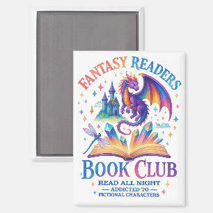 Fantasy Leser Book Club... Magnet